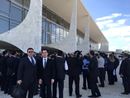 O Presidente da ASSOVALE, José Odilon De Lima Neto, juntamente com o Diretor, Dr. Paulo Junqueira, em Brasília, no Palácio do Planalto para encontro com o Presidente Interino Michel Temer.